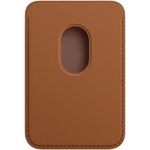Husa de protectie Apple Leather Wallet MagSafe pentru iPhone, Saddle Brown fotografia produsului View 2 S