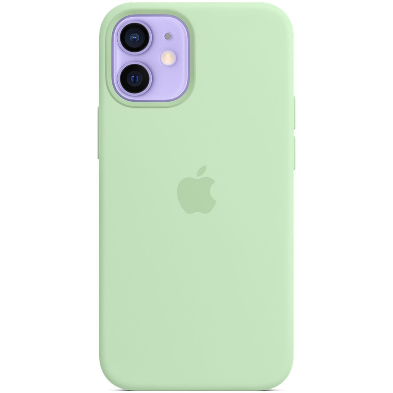 Husa de protectie Apple Silicone Case MagSafe pentru IPhone 12 mini, Pistachio fotografia produsului View 2 L