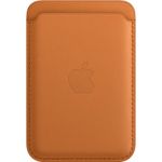 Husa de protectie Apple Leather Wallet MagSafe pentru iPhone, Golden Brown fotografia produsului