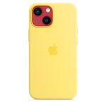 Husa de protectie Apple Silicone Case with MagSafe pentru iPhone 13 mini, Lemon Zest fotografia produsului View 4 S