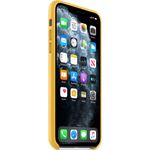 Husa de protectie Apple pentru iPhone 11 Pro Max, Piele, Meyer Lemon fotografia produsului View 2 S