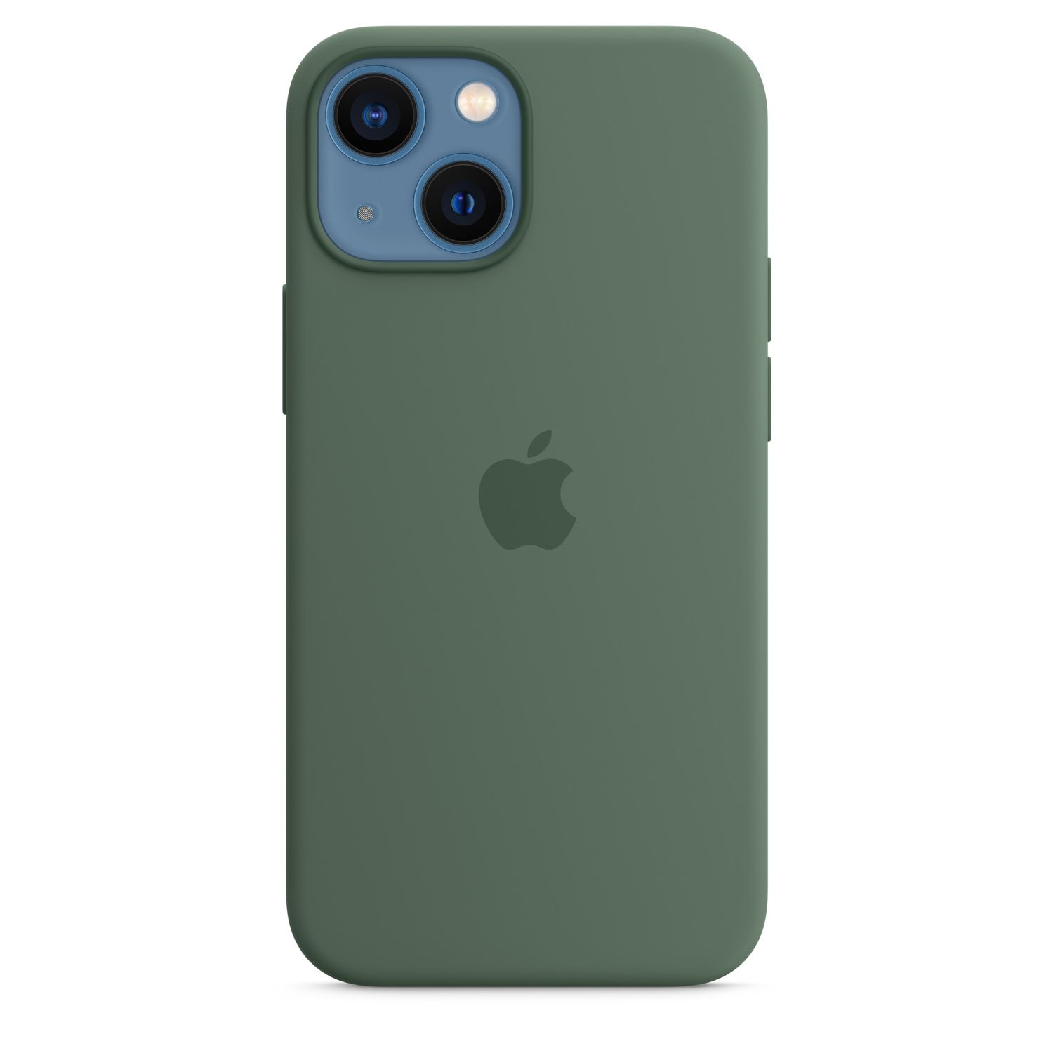 Husa de protectie Apple Silicone Case with MagSafe pentru iPhone 13 mini, Eucalyptus fotografia produsului View 6 L