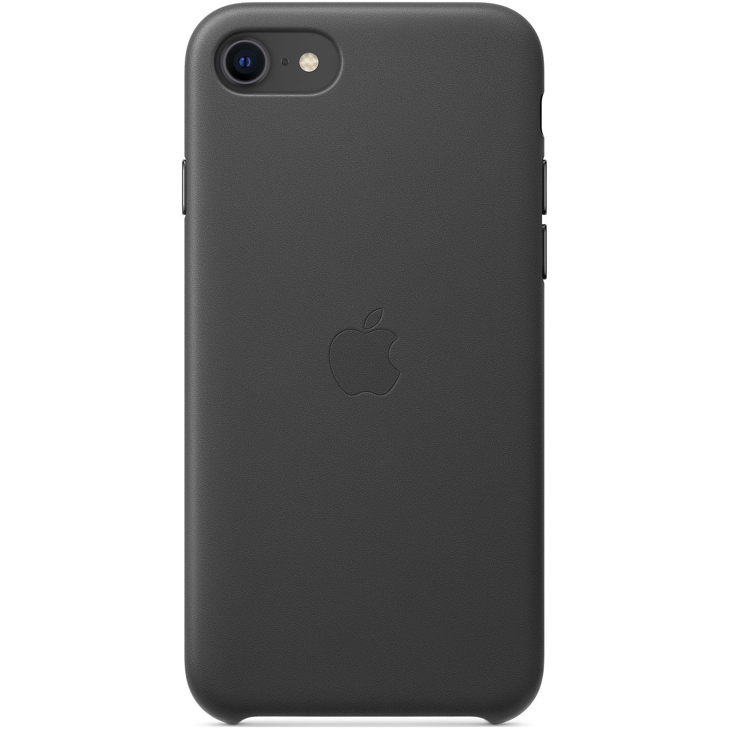Husa de protectie Apple pentru iPhone SE 2, Piele, Black fotografia produsului View 2 L