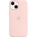 Husa de protectie Apple Silicone Case with MagSafe pentru iPhone 13 mini, Chalk Pink fotografia produsului