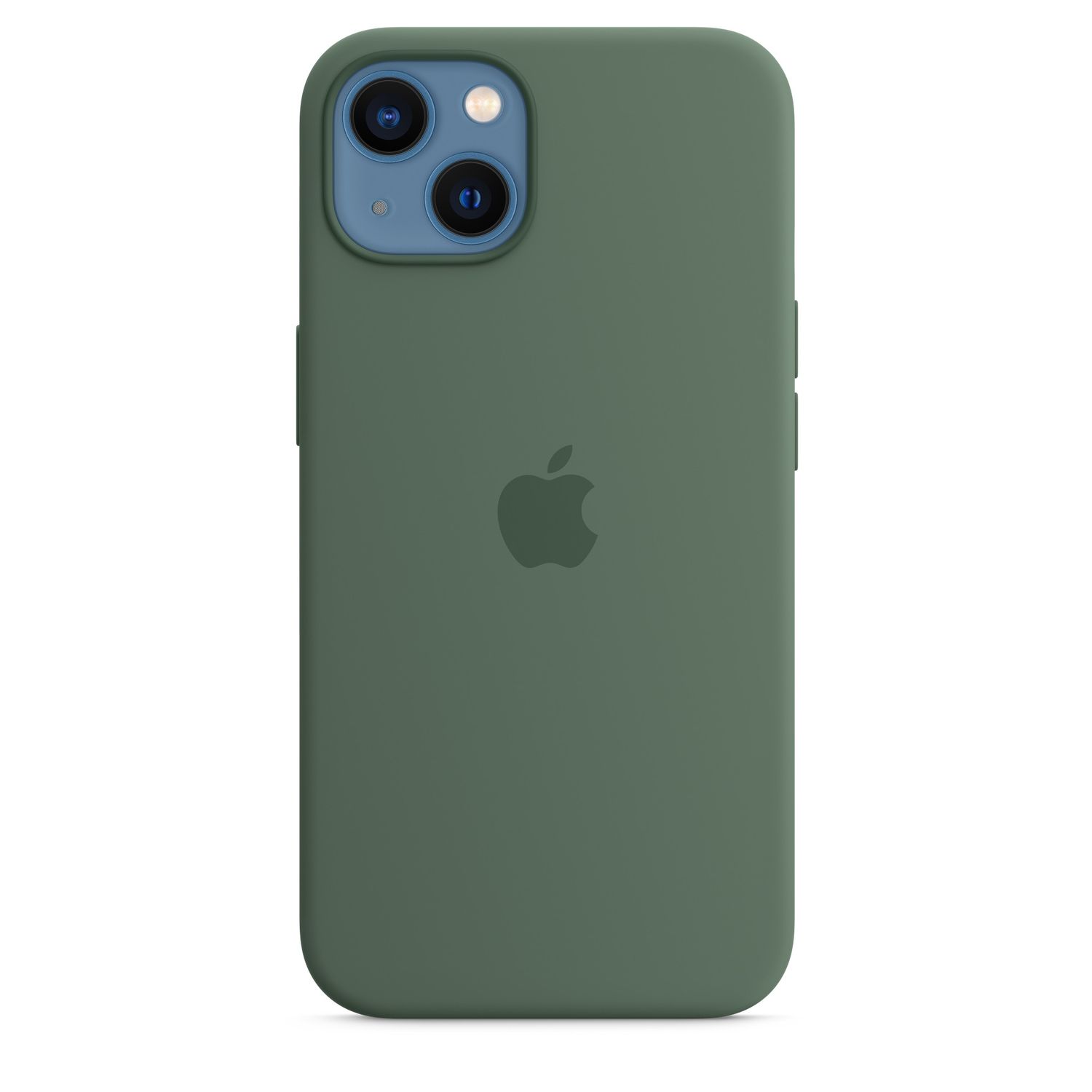 Husa de protectie Apple Silicone Case with MagSafe pentru iPhone 13, Eucalyptus fotografia produsului View 3 L