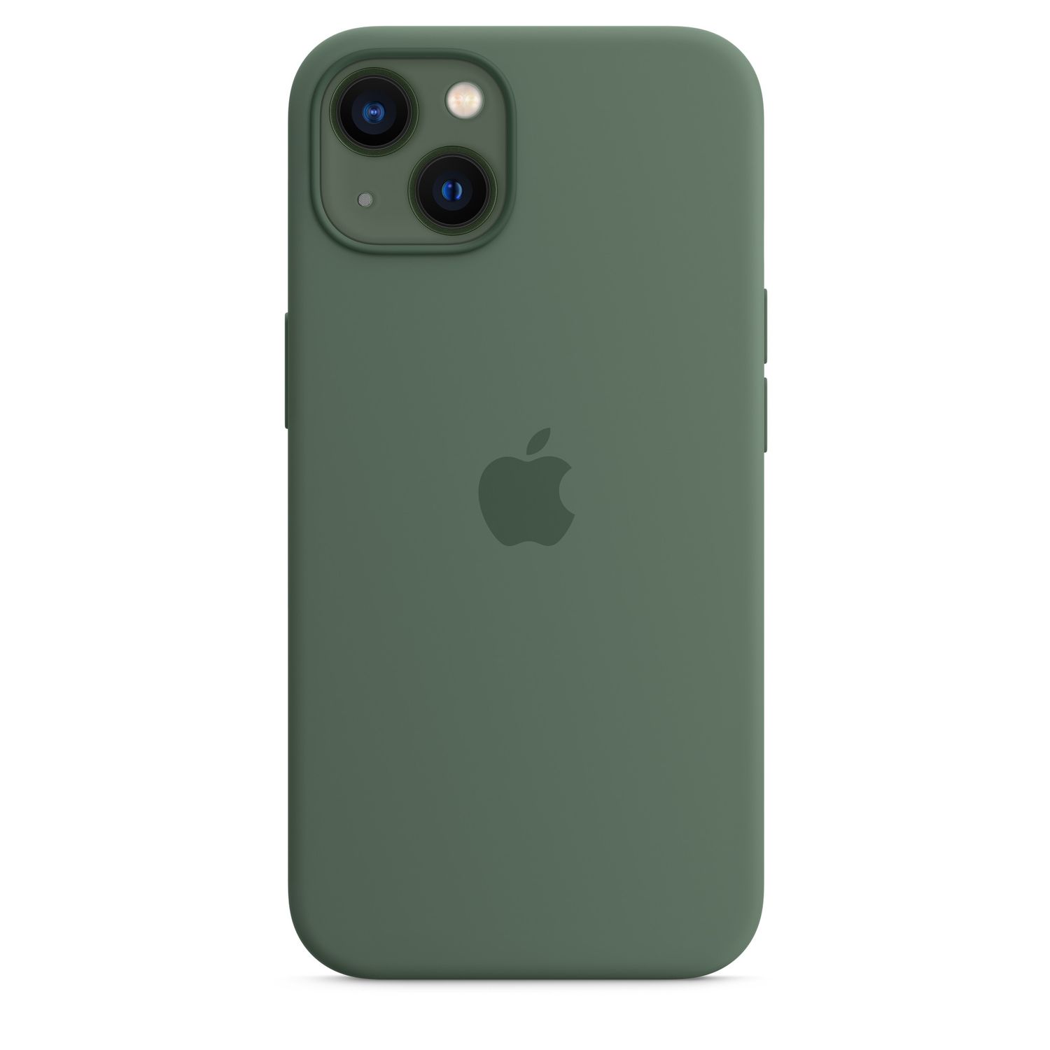 Husa de protectie Apple Silicone Case with MagSafe pentru iPhone 13, Eucalyptus fotografia produsului View 2 L