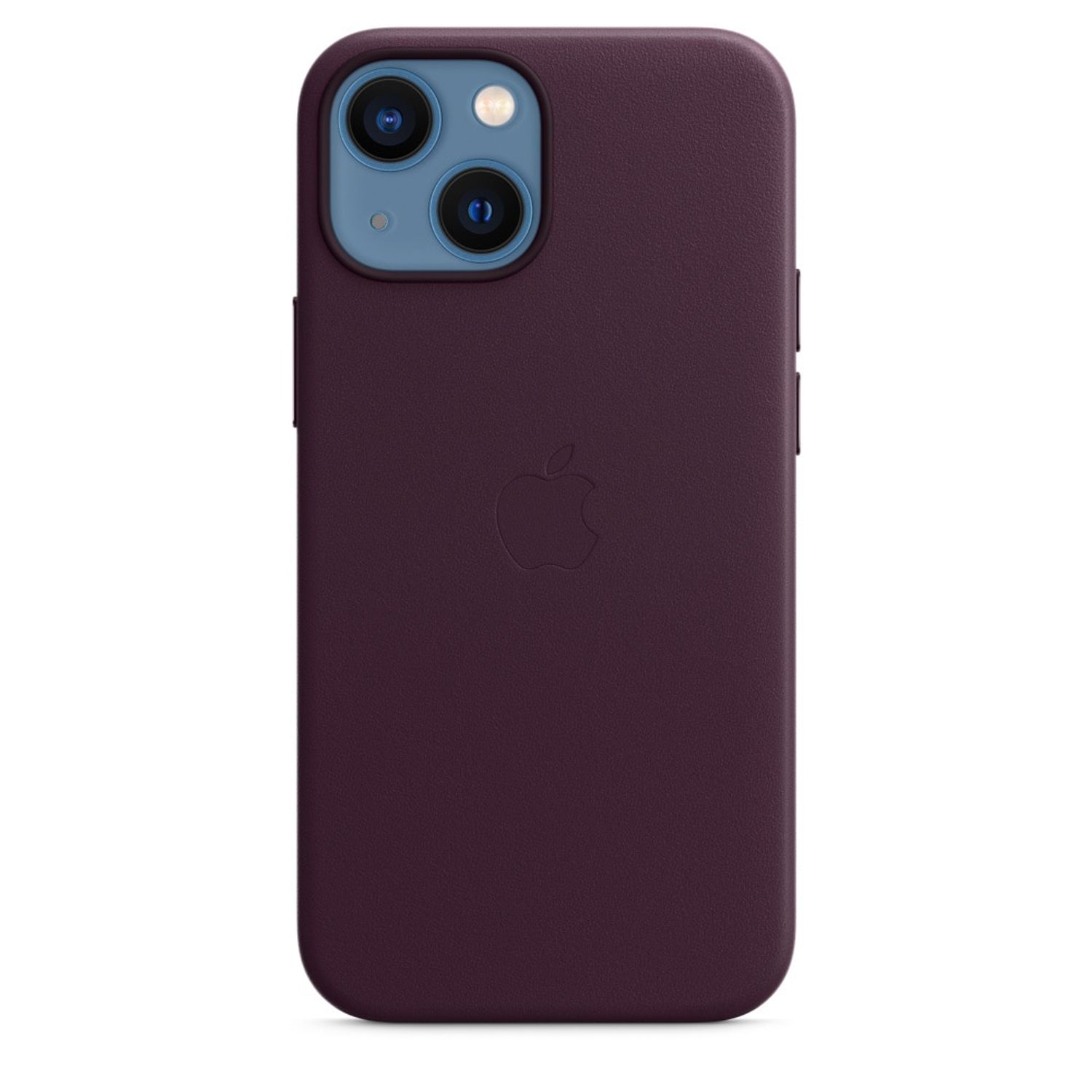 Husa de protectie Apple Leather Case with MagSafe pentru iPhone 13 mini, Dark Cherry fotografia produsului View 5 L