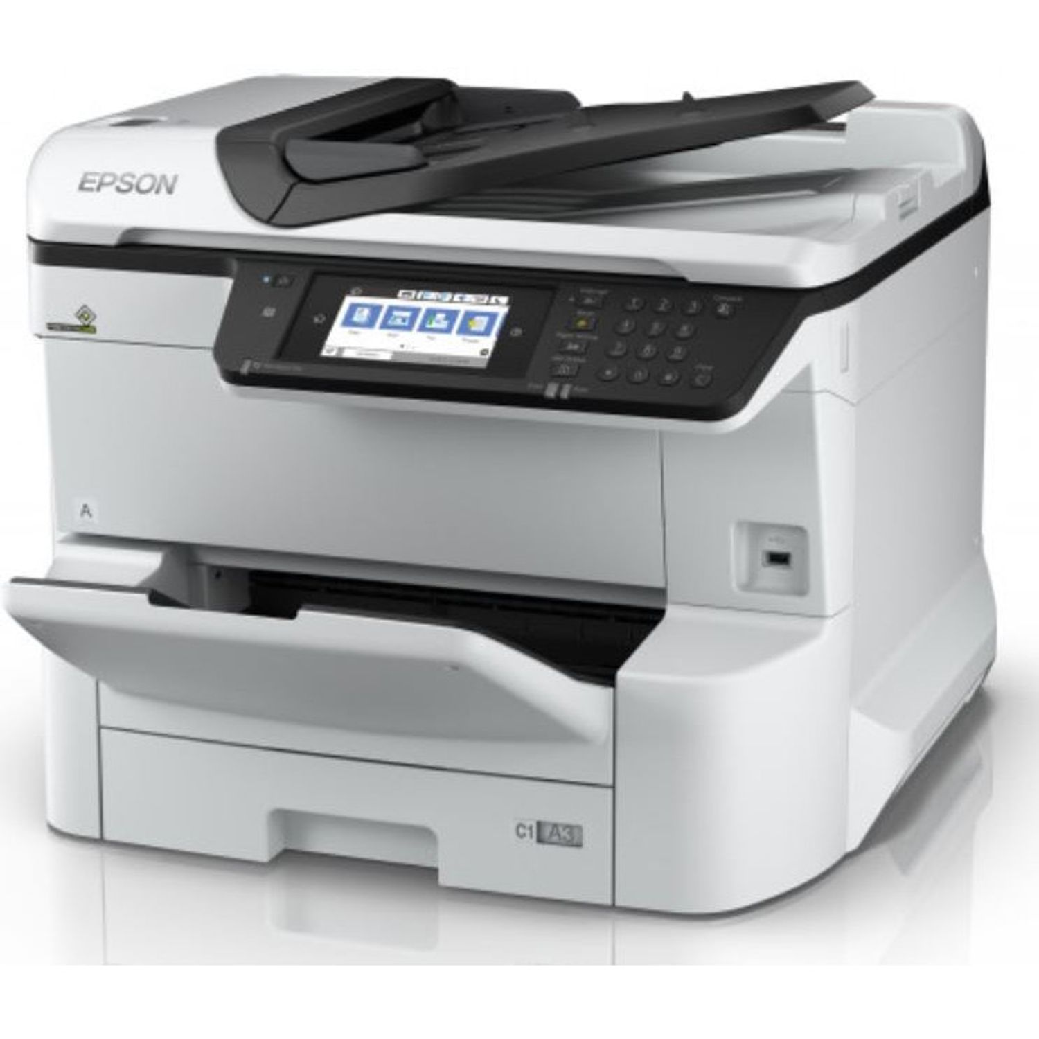 Multifunctional Inkjet color Epson WorkForce Pro WF-C8610DWF, Duplex, Retea, Wireless, A3 fotografia produsului View 2 L