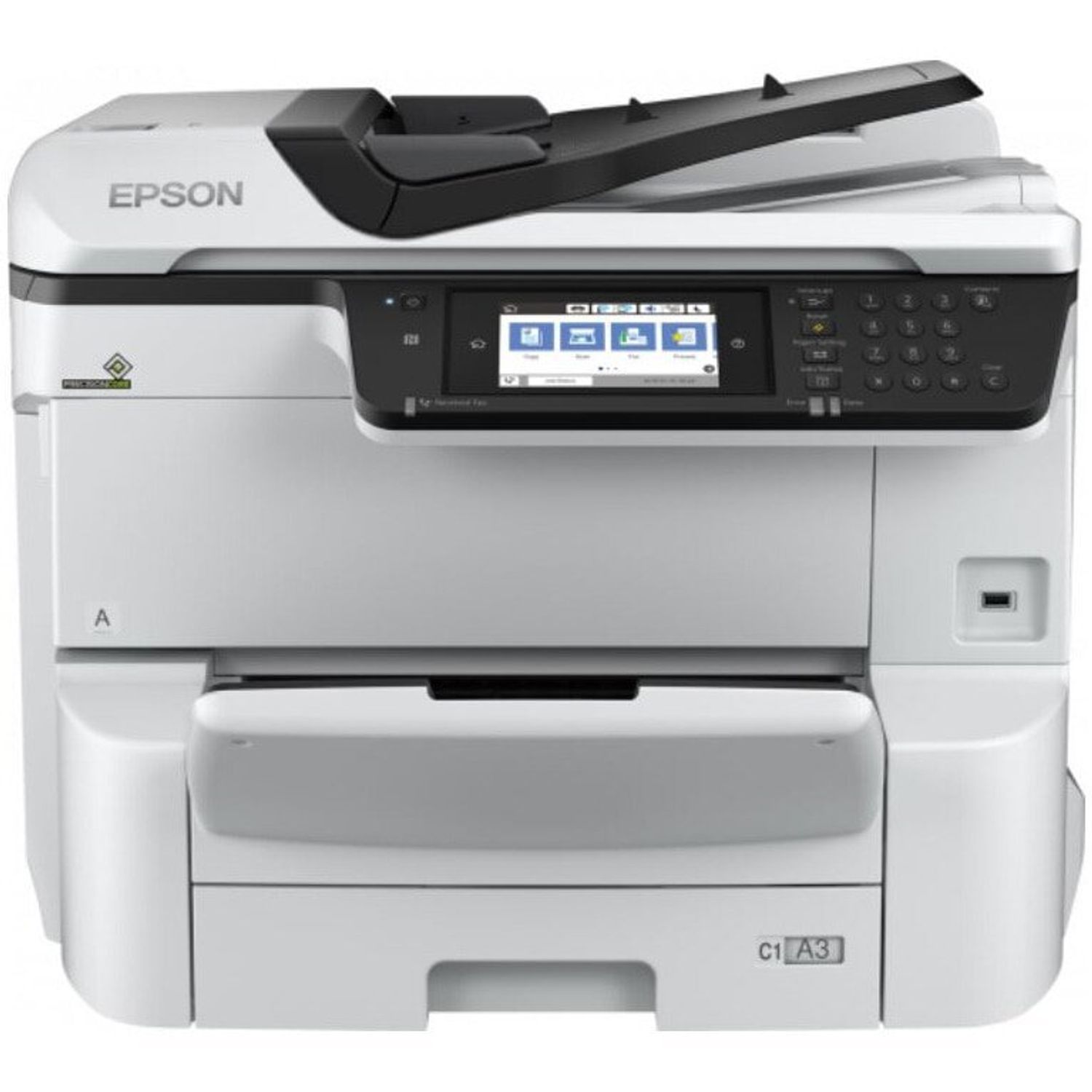 Multifunctional Inkjet color Epson WorkForce Pro WF-C8610DWF, Duplex, Retea, Wireless, A3 fotografia produsului