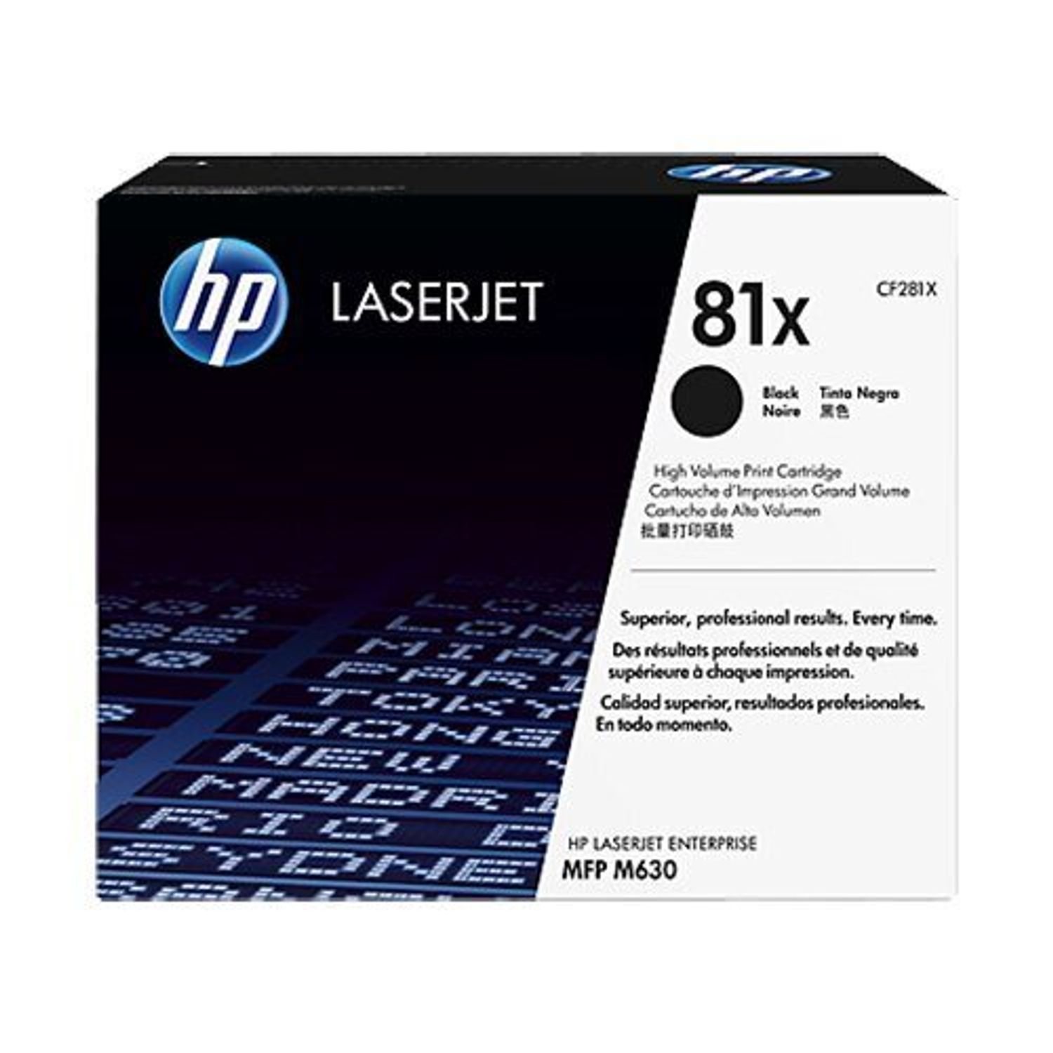 Toner HP 81X, Negru fotografia produsului