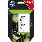 Pachet cartuse cerneala HP 302 Ink Cartridge Combo 2-Pack X4D37AE fotografia produsului