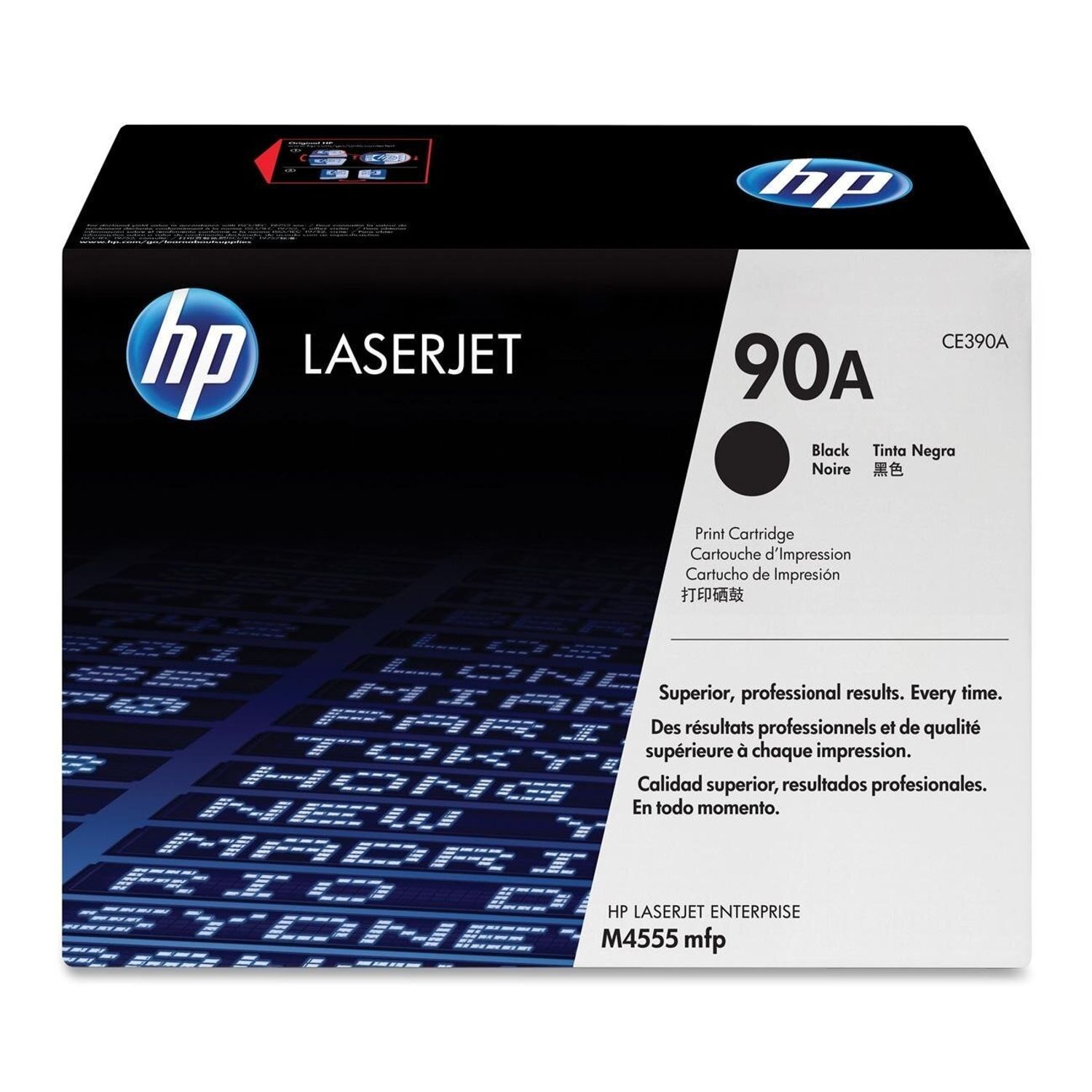Toner HP CE390A Negru fotografia produsului