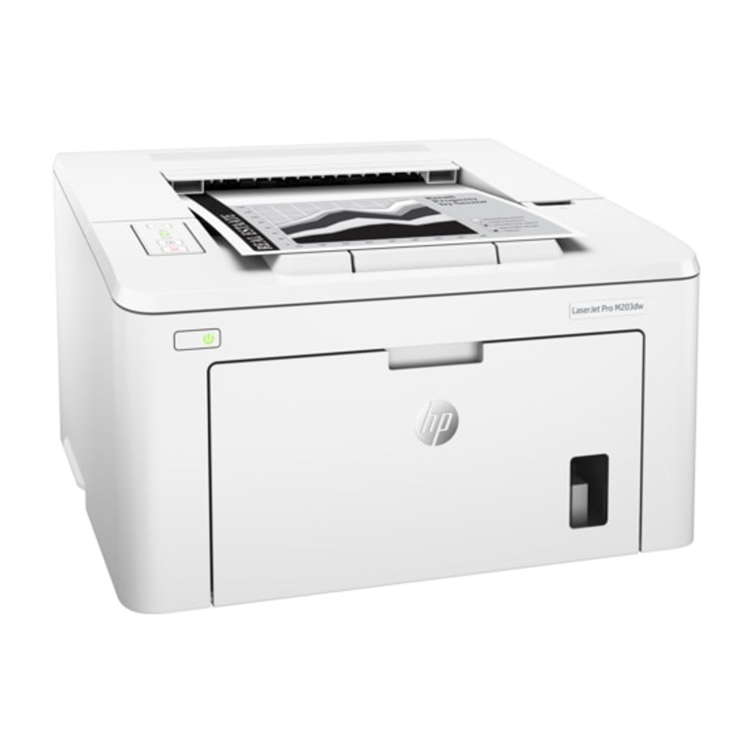 Imprimanta laser HP Jet Pro M203dw, A4 fotografia produsului View 6 L