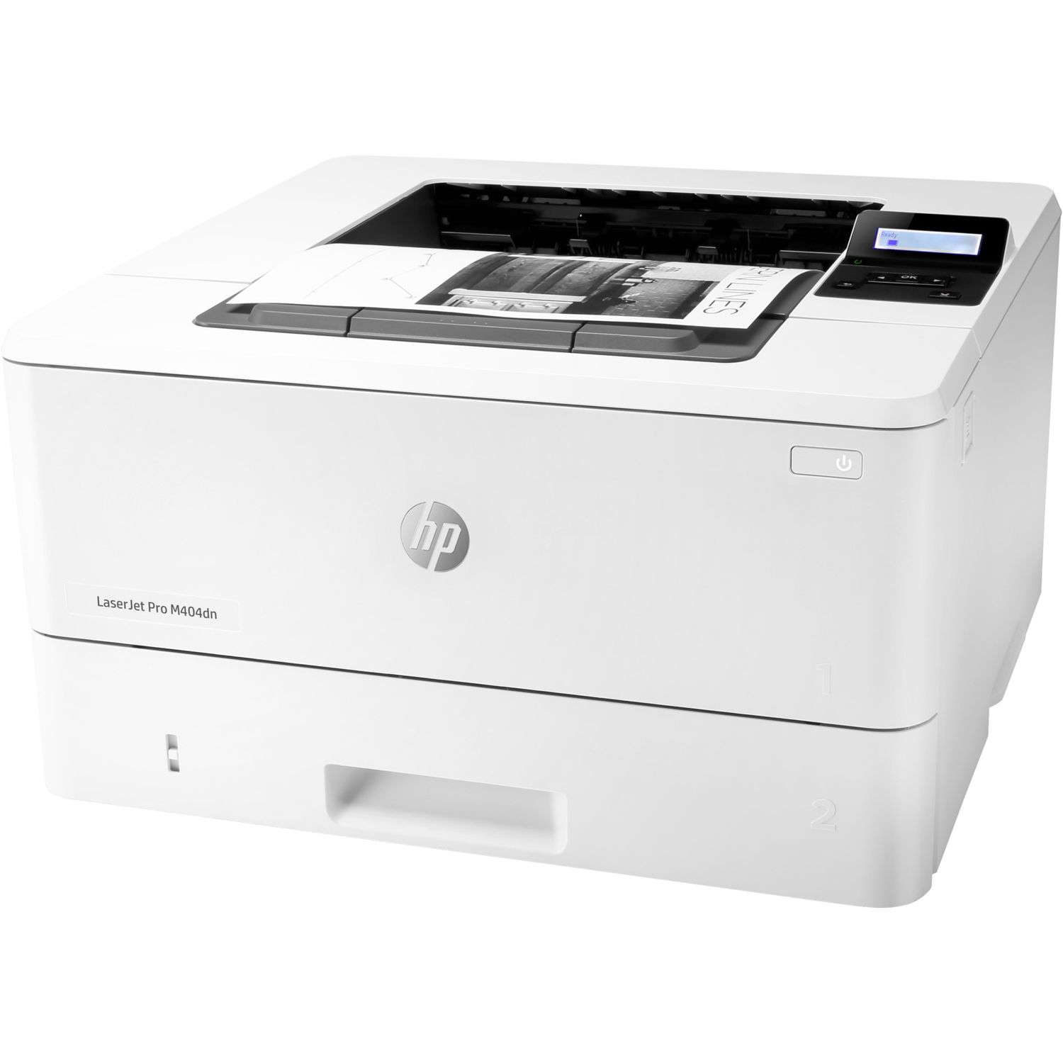 Imprimanta laser monocrom HP Laserjet Pro M404dn, Duplex, Retea, A4 fotografia produsului View 2 L