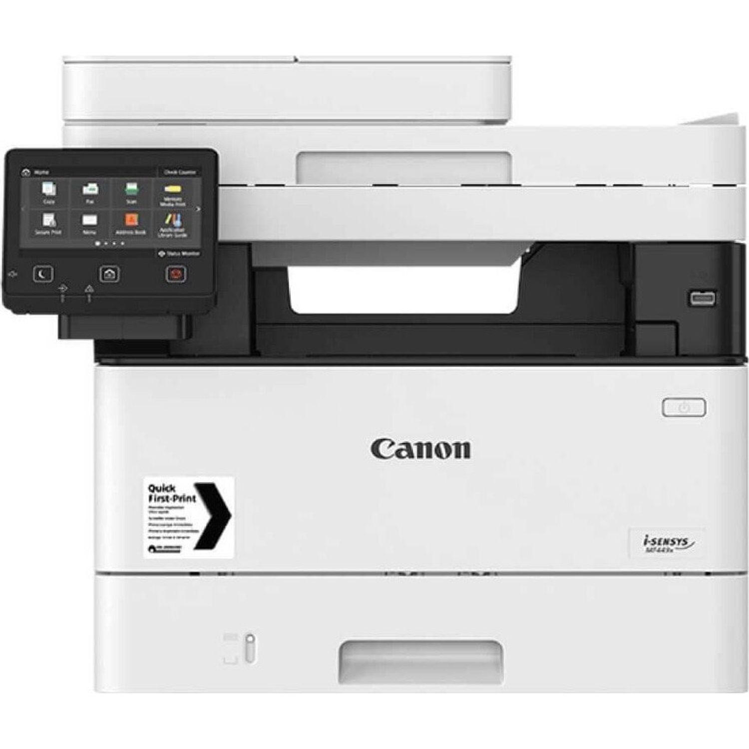 Multifunctional laser monocrom Canon I-SENSYS MF445dw, DADF, Retea, Wireless, A4 fotografia produsului