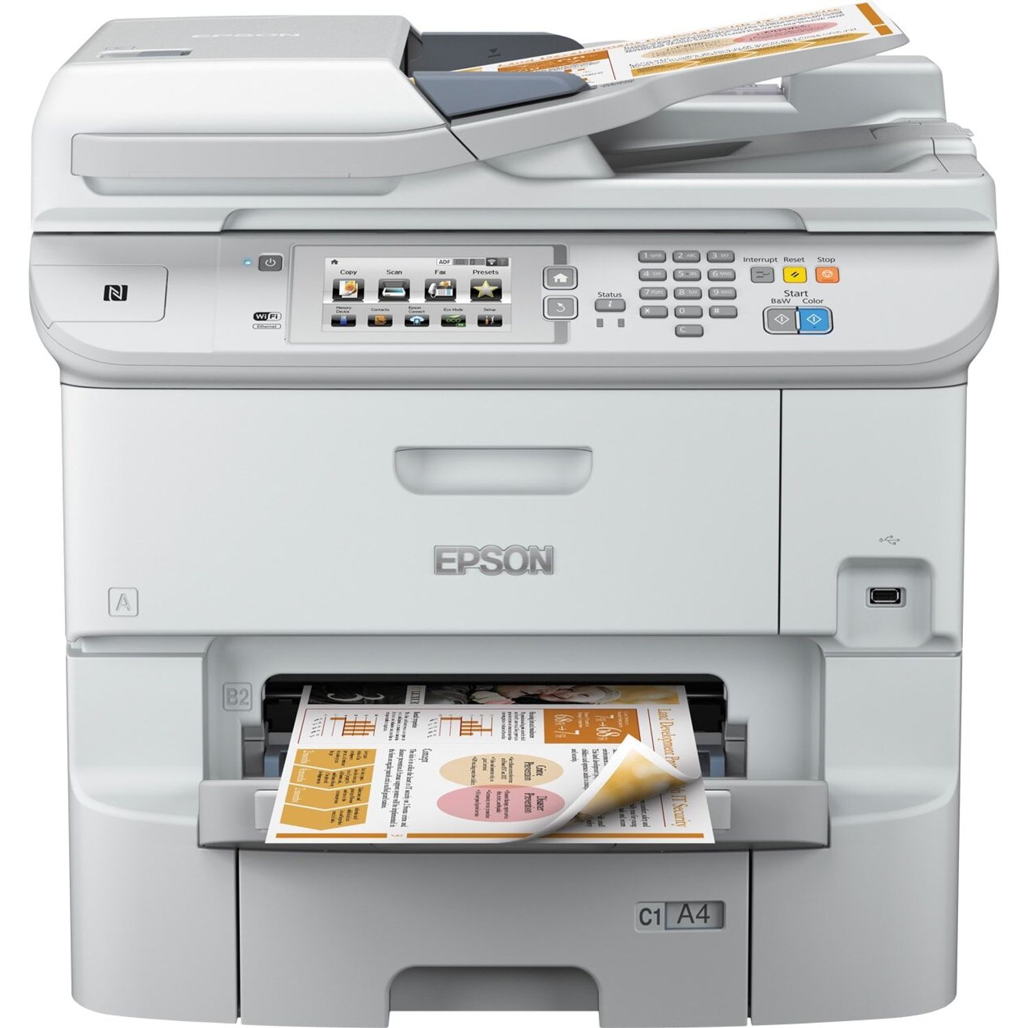 Multifunctional Inkjet color Epson WorkForce Pro WF-6590DWF, A4 fotografia produsului