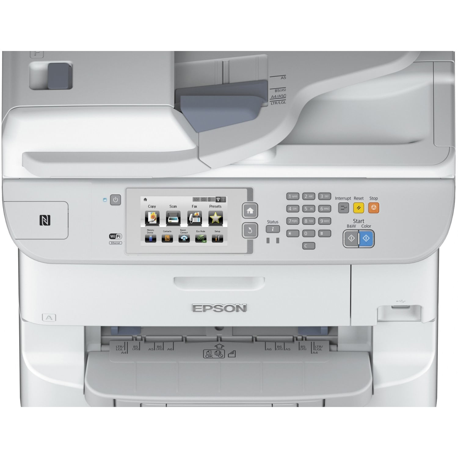 Multifunctional Inkjet color Epson WorkForce Pro WF-6590DWF, A4 fotografia produsului View 4 L