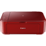 Multifunctional Canon Pixma MG3650, A4, Wireless, Rosu fotografia produsului