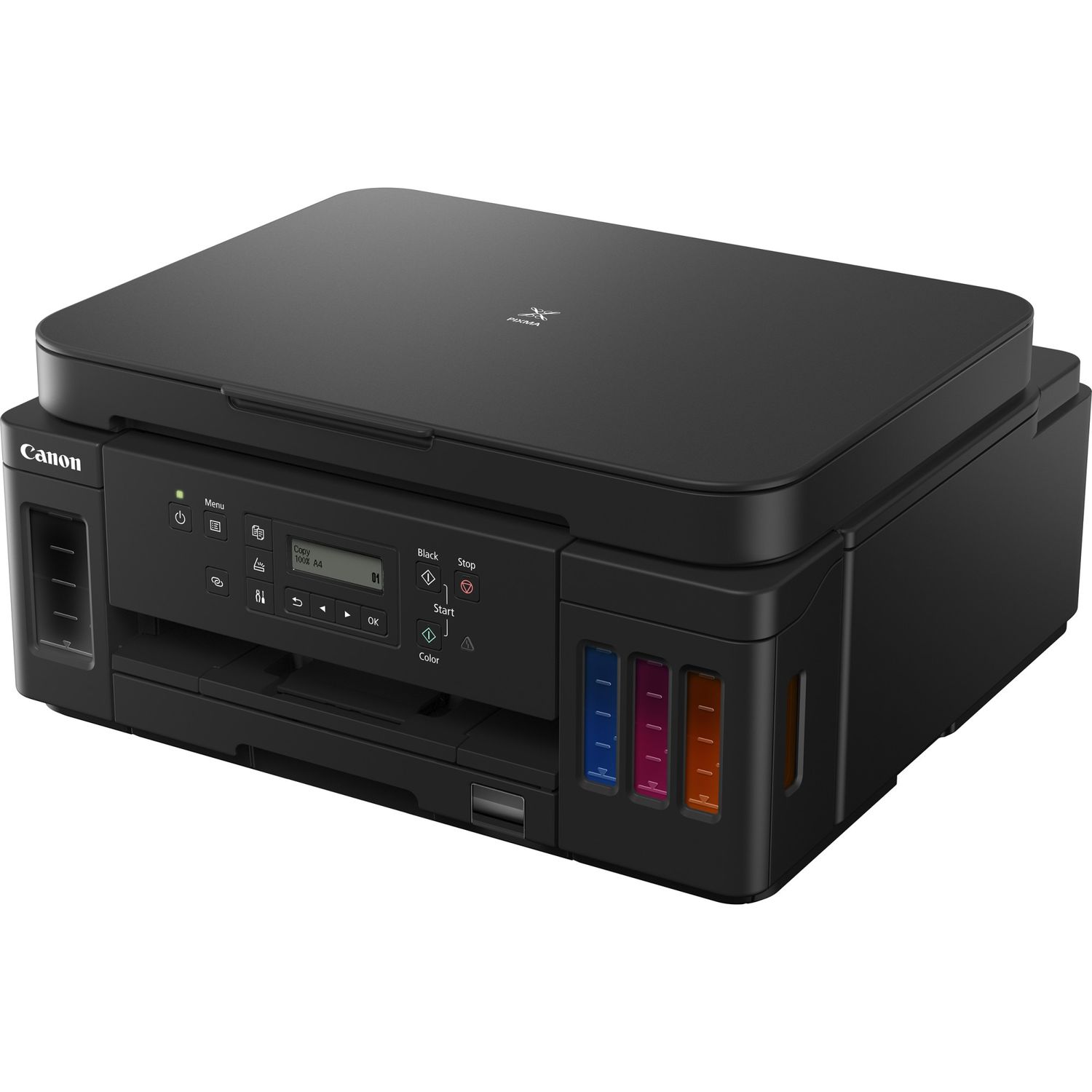 Multifunctional Inkjet color Canon PIXMA G6040, Duplex, Retea, Wireless, A4 fotografia produsului View 3 L
