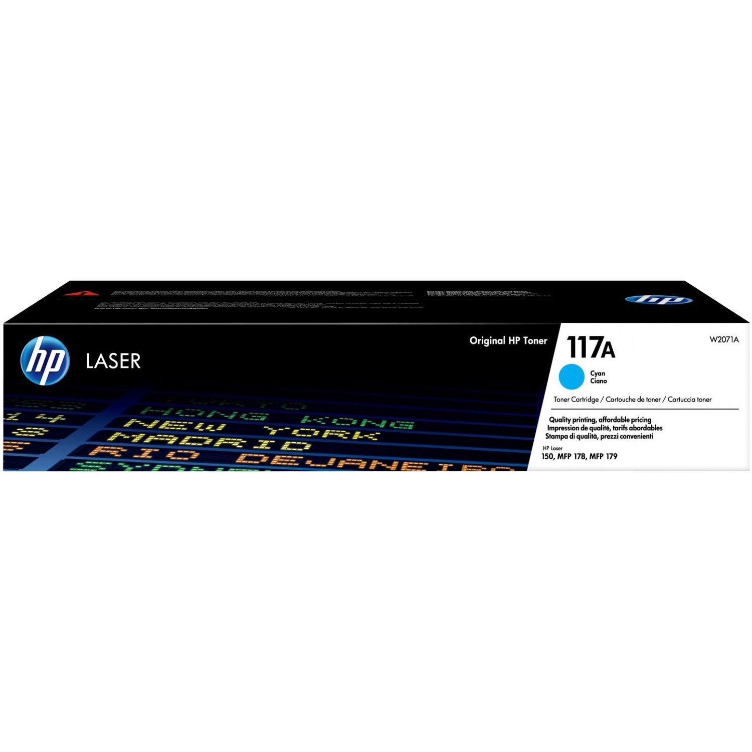 Toner HP 117A, Cyan fotografia produsului
