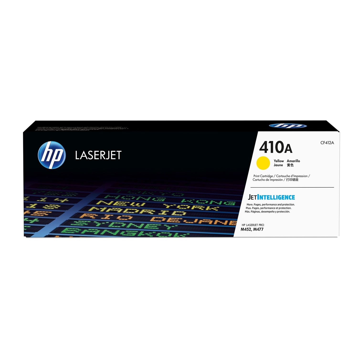 Toner HP CF412A, Galben fotografia produsului