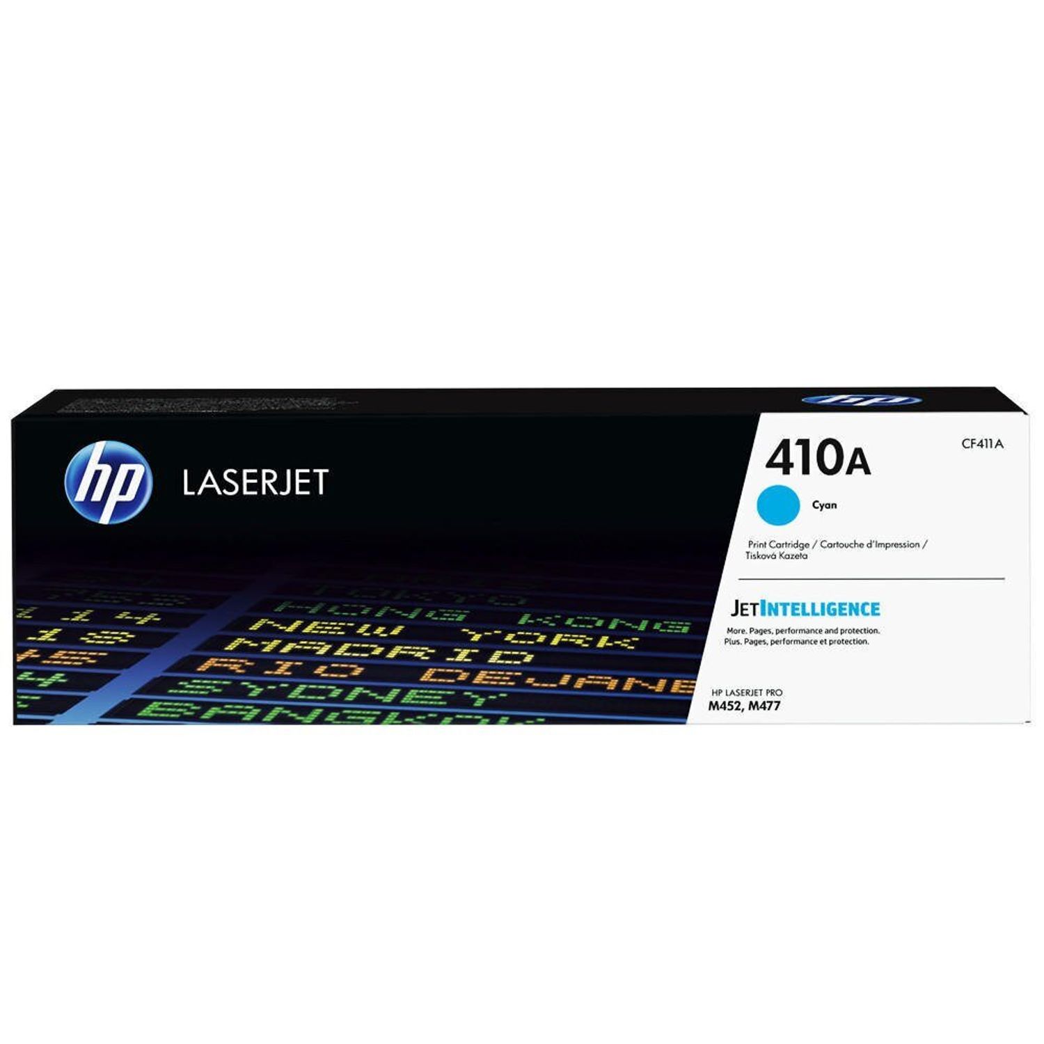 Toner HP CF411A, Cyan fotografia produsului
