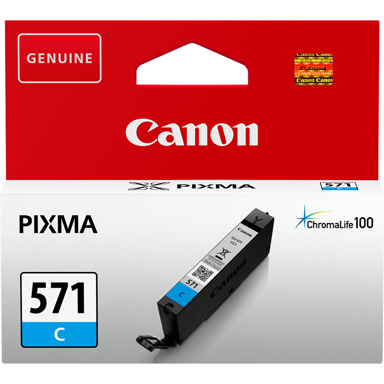 Cartus Canon CLI571C, Cyan fotografia produsului