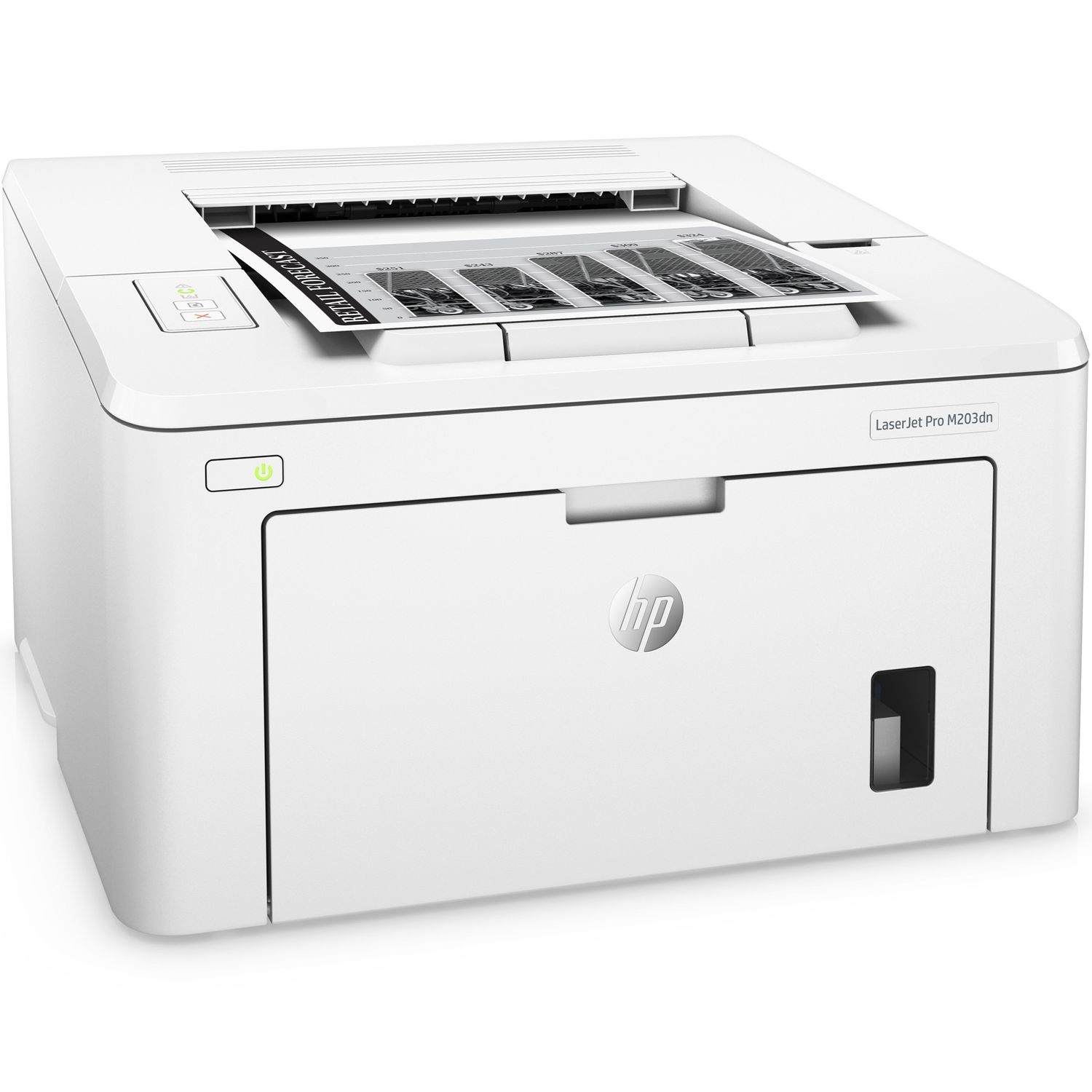 Imprimanta laser HP Jet Pro M203dn, A4 fotografia produsului View 4 L