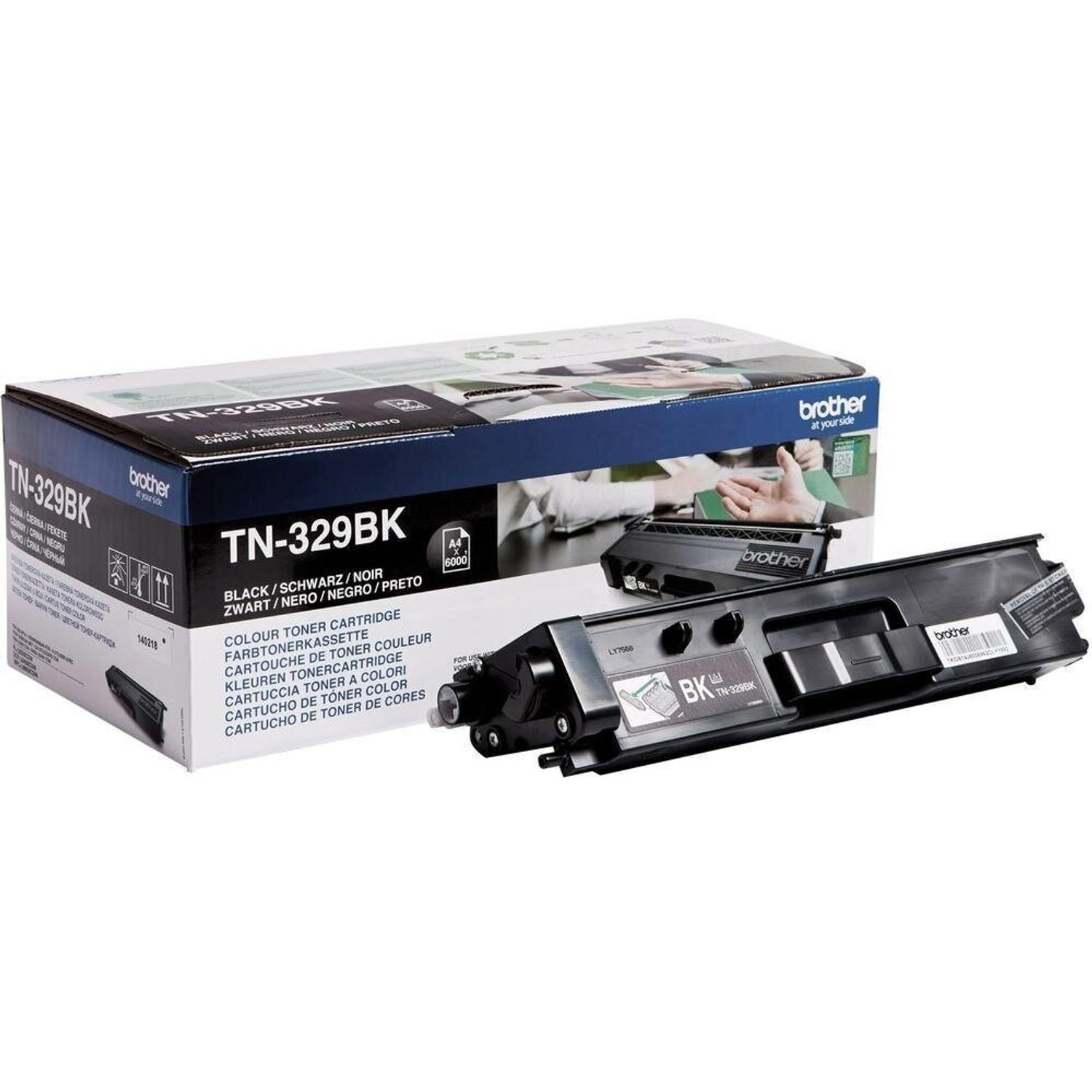 Cartus toner Brother TN329BK, negru fotografia produsului