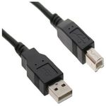 Cablu imprimanta USB 20 A-B, 3m,negru fotografia produsului
