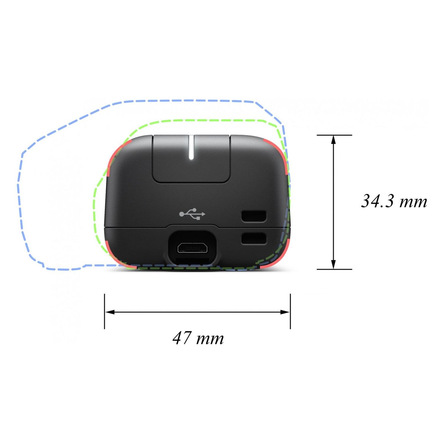 Scanner portabil Epson WorkForce ES-50, A4 fotografia produsului View 5 L