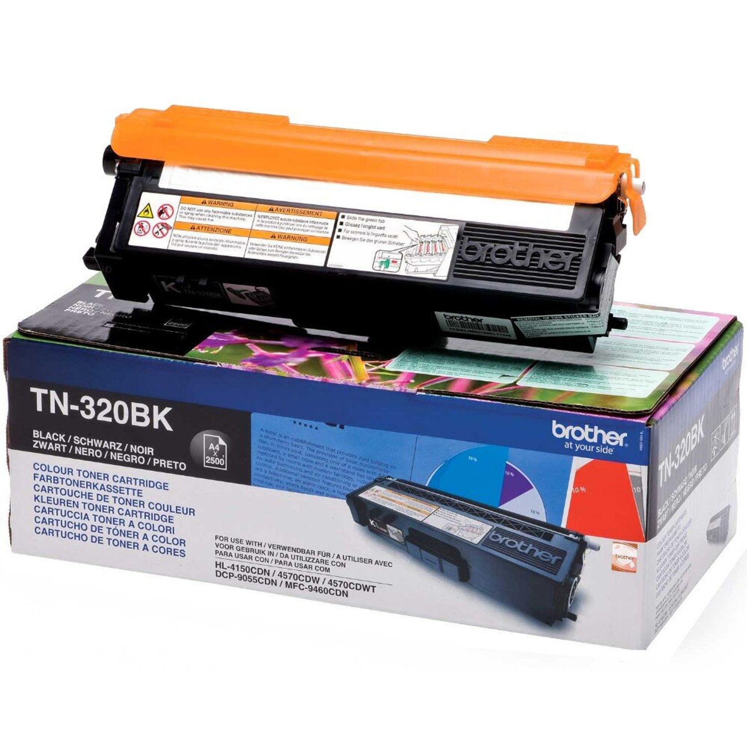 Toner Brother TN320BK Negru fotografia produsului