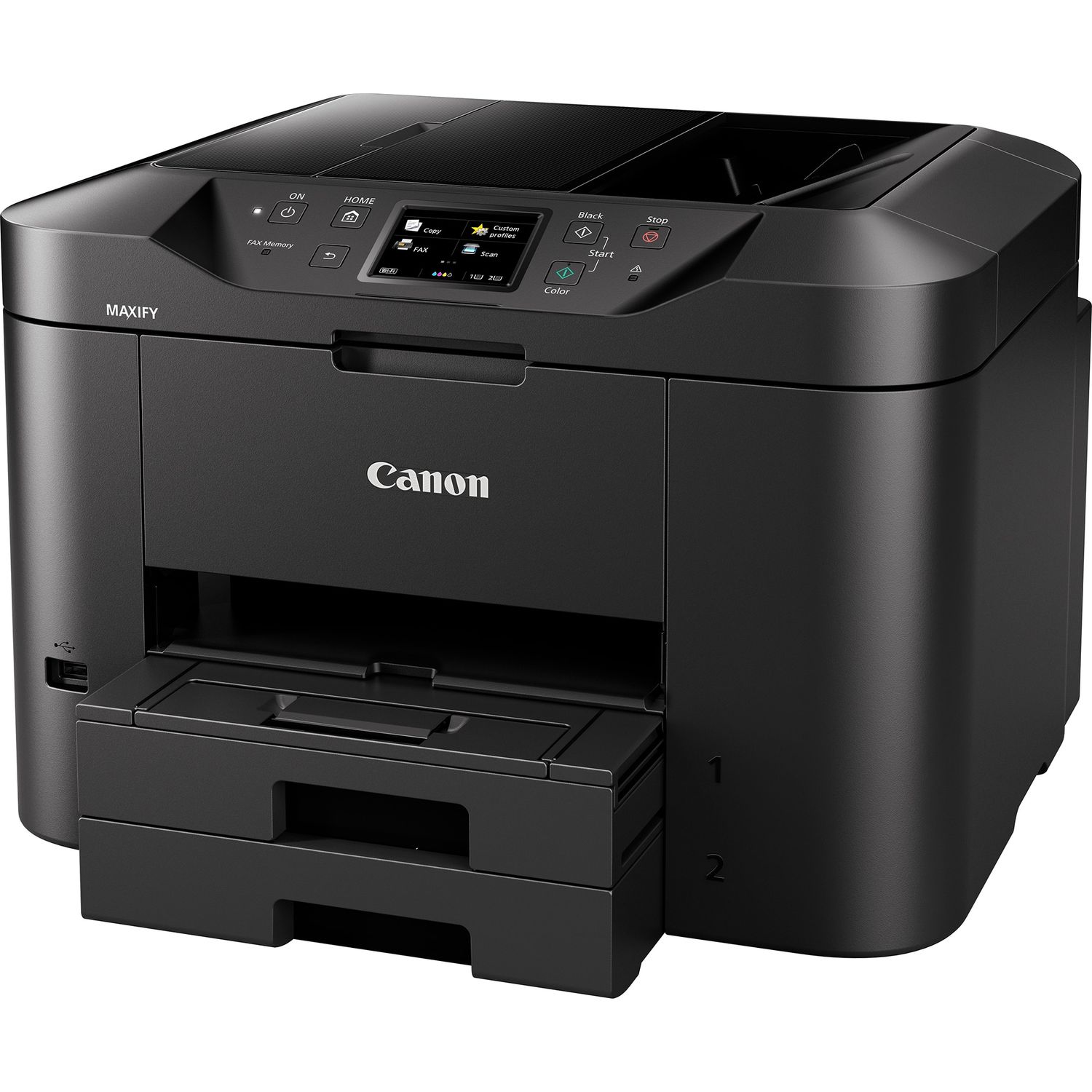 Multifunctional Inkjet color Canon Maxify MB2750, A4, Wireless fotografia produsului View 5 L