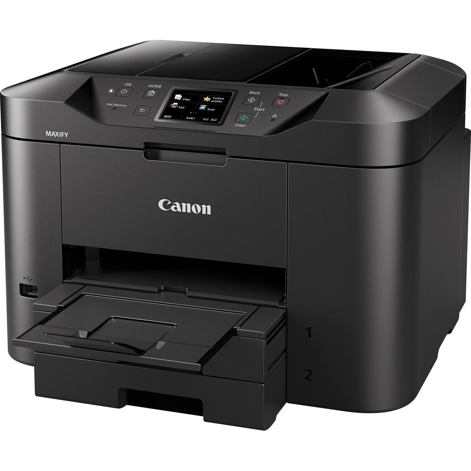 Multifunctional Inkjet color Canon Maxify MB2750, A4, Wireless fotografia produsului View 6 L