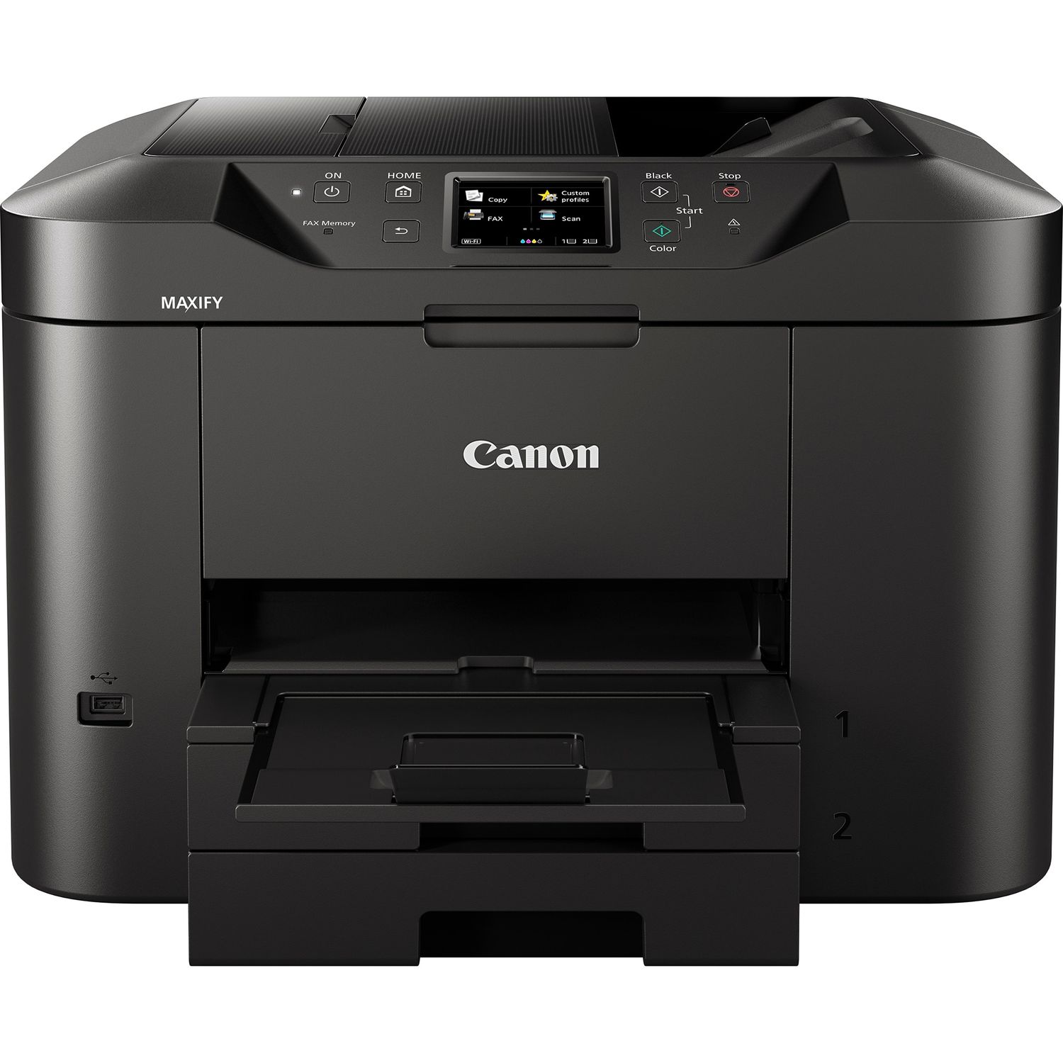 Multifunctional Inkjet color Canon Maxify MB2750, A4, Wireless fotografia produsului View 4 L