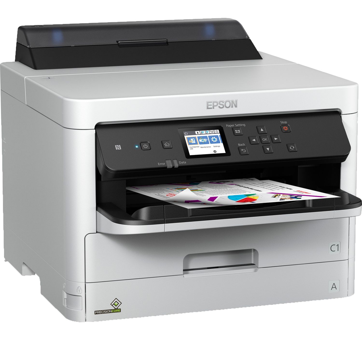 Imprimanta Inkjet color Epson WF-C5210DW, A4 fotografia produsului View 3 L