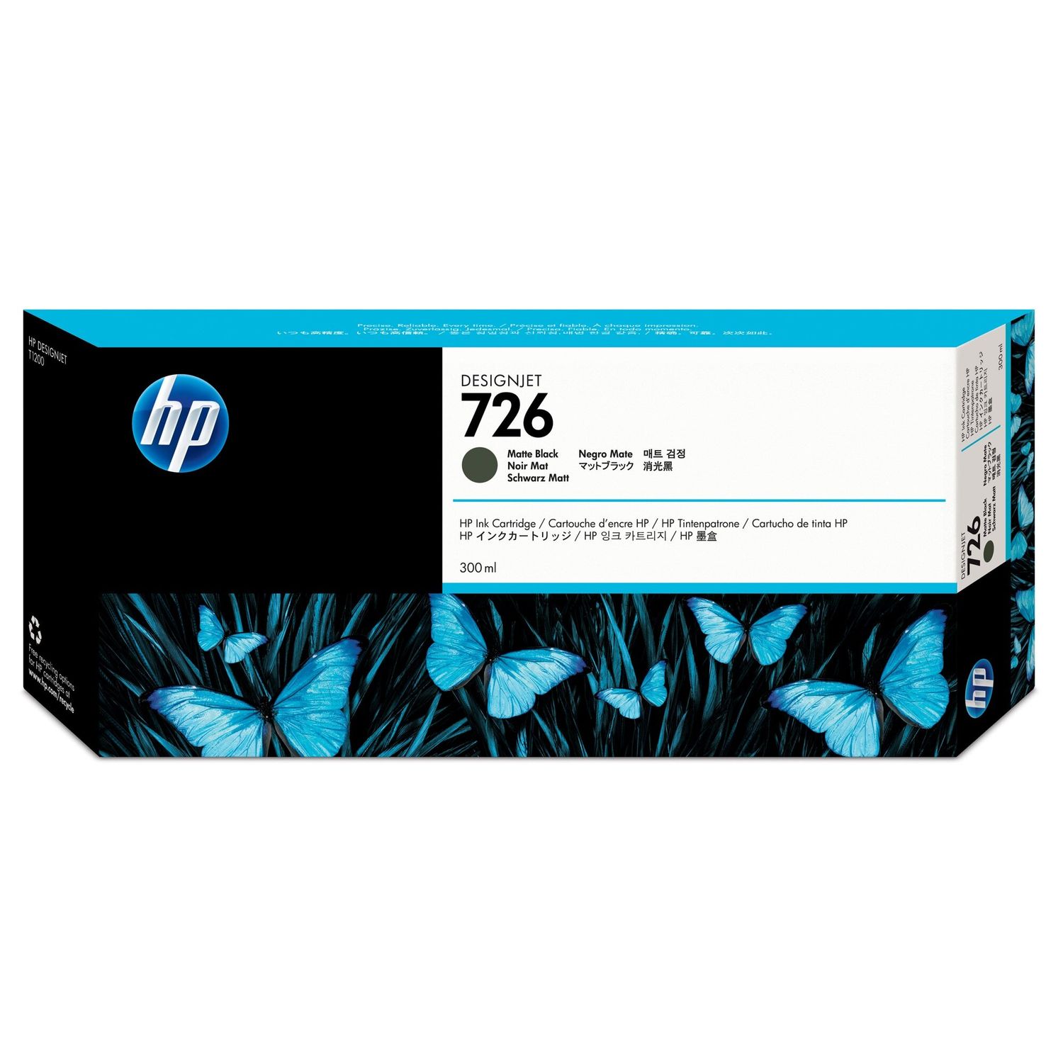 Cartus HP CH575A Negru Mat fotografia produsului
