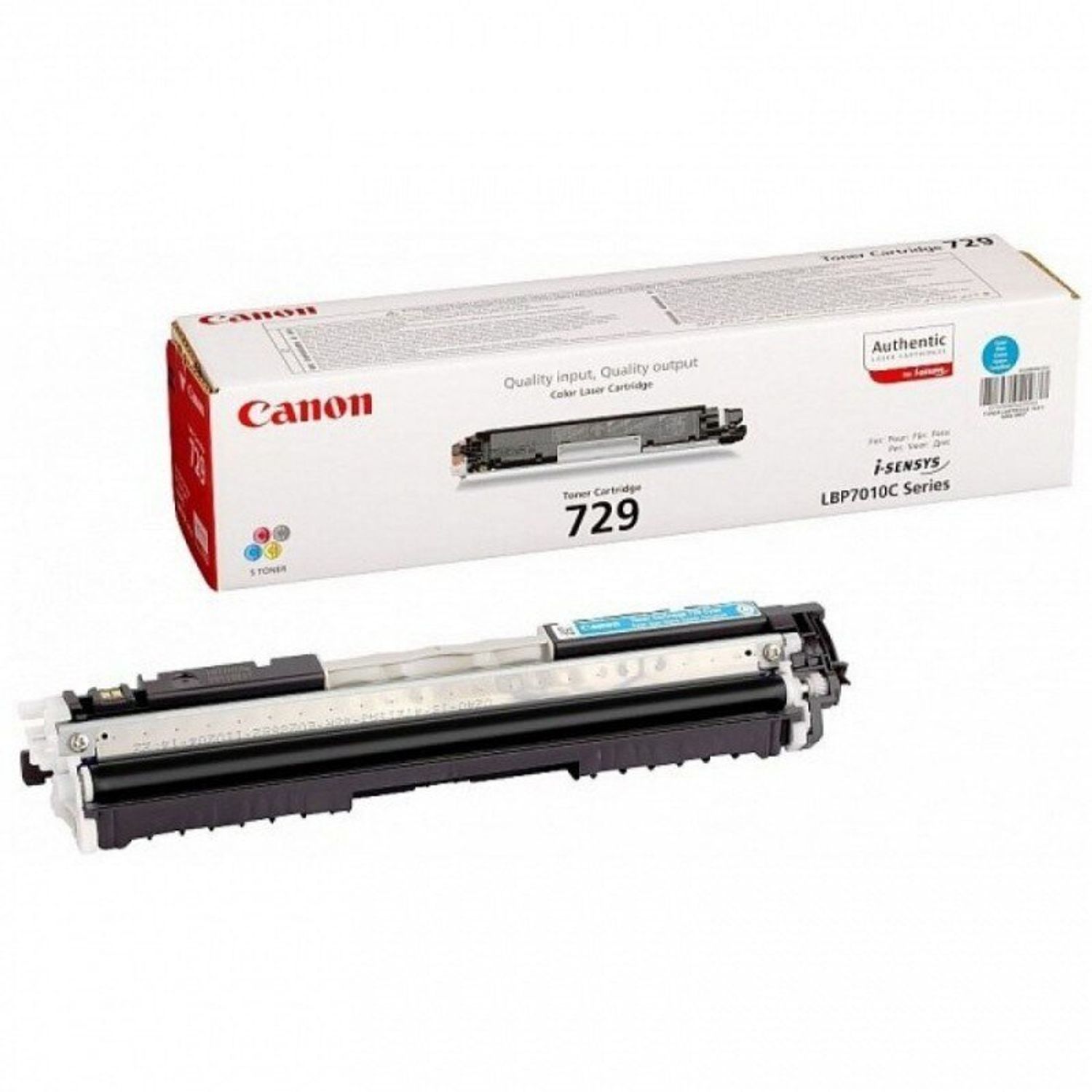 Toner Canon CRG729C, Cyan fotografia produsului