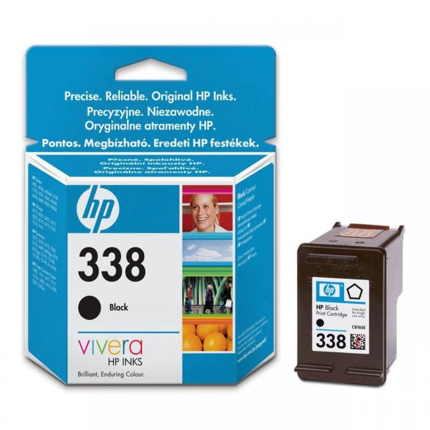 Cartus cerneala HP 338 original C8765EE Black fotografia produsului