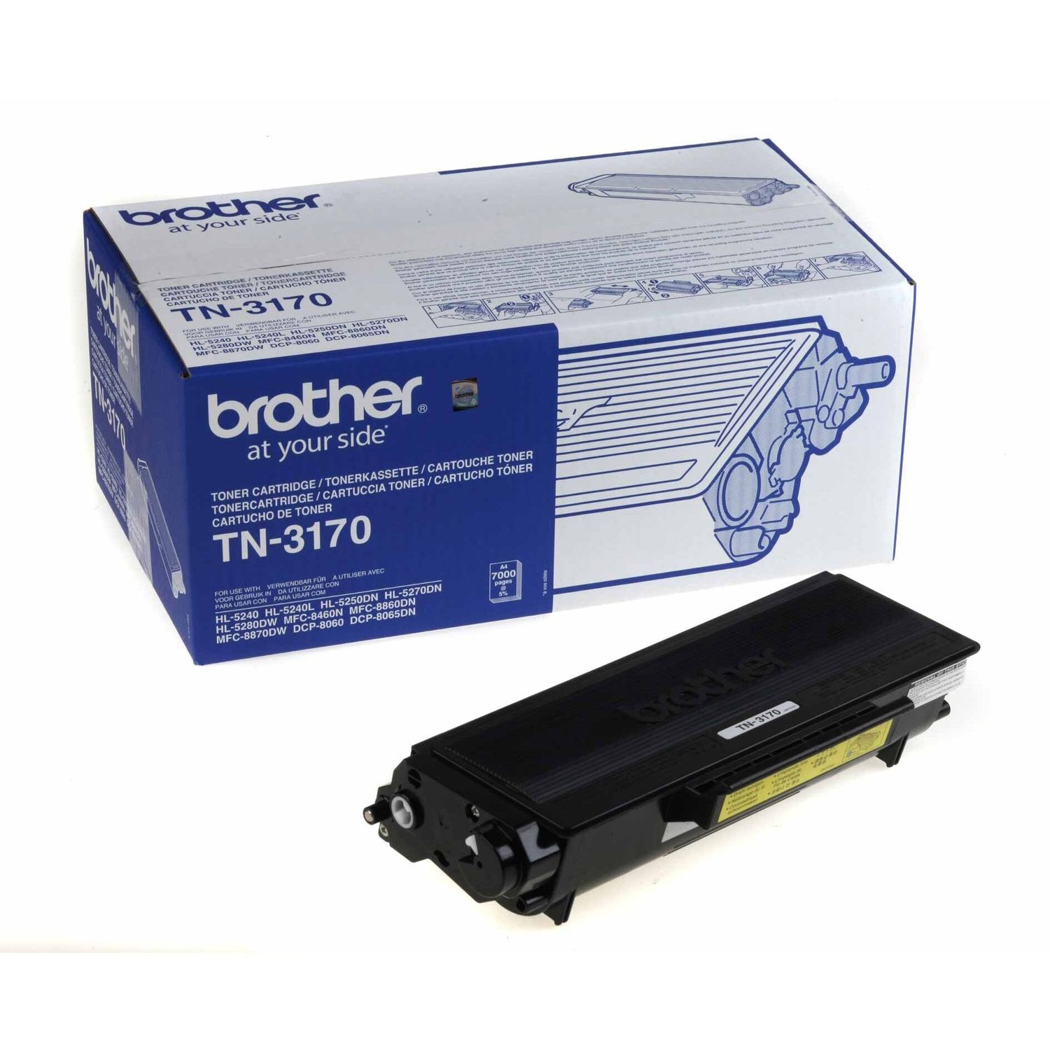 Toner Brother TN-3170 Negru fotografia produsului