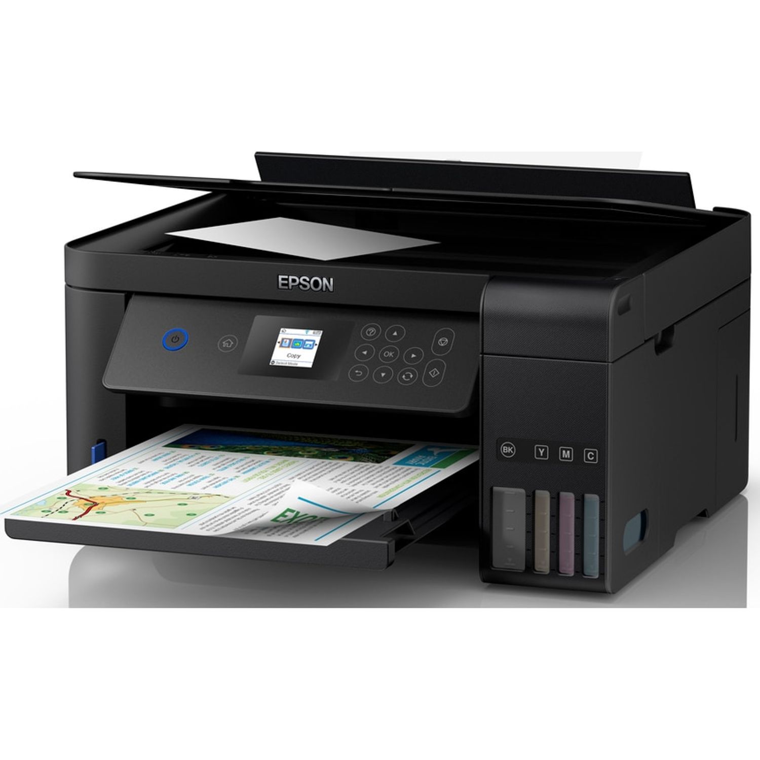Multifunctional Inkjet color ITS Epson L4160, A4 fotografia produsului View 3 L