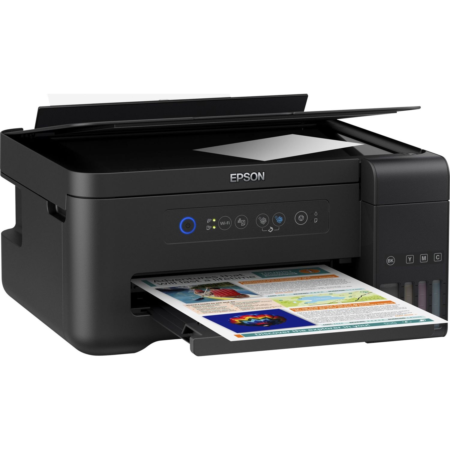 Multifunctional Inkjet color Epson L4150 CISS, A4, Wireless fotografia produsului View 2 L