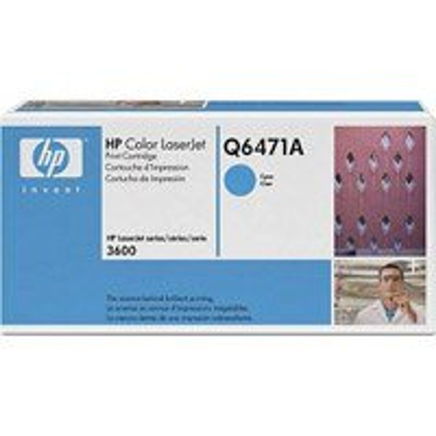 Toner HP Q6471A Cyan fotografia produsului