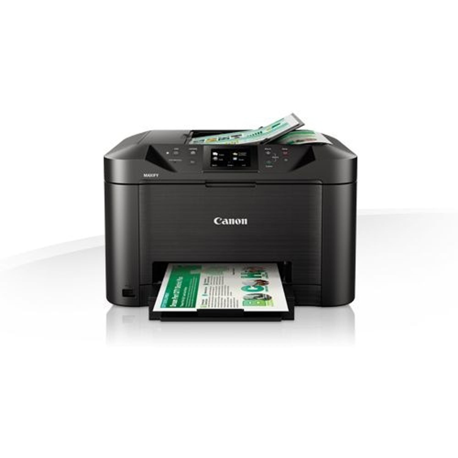 Multifunctional Inkjet color Canon Maxify MB5150, Retea, Wireless, ADF, Duplex, A4 fotografia produsului View 5 L