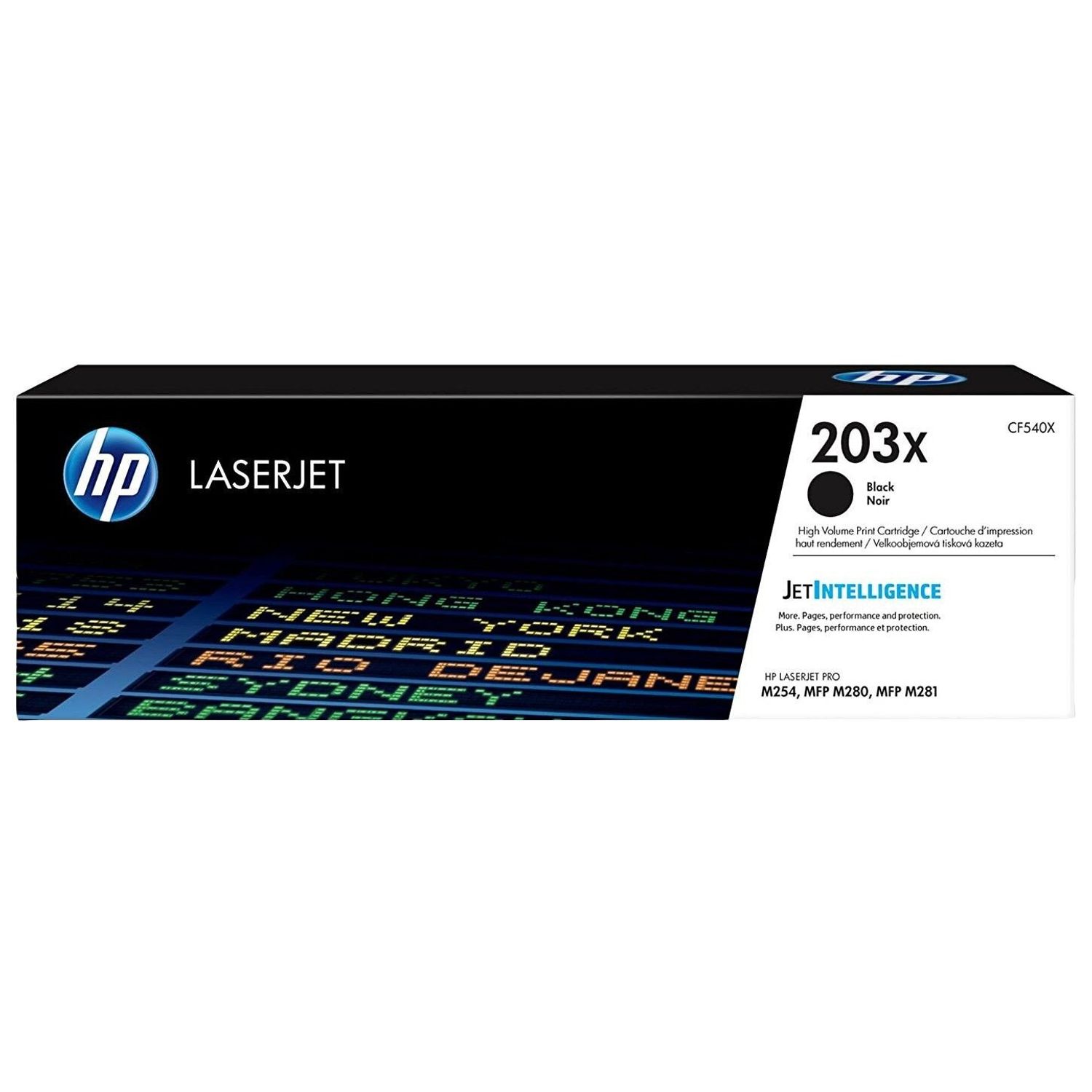 Toner HP 203X, Negru fotografia produsului