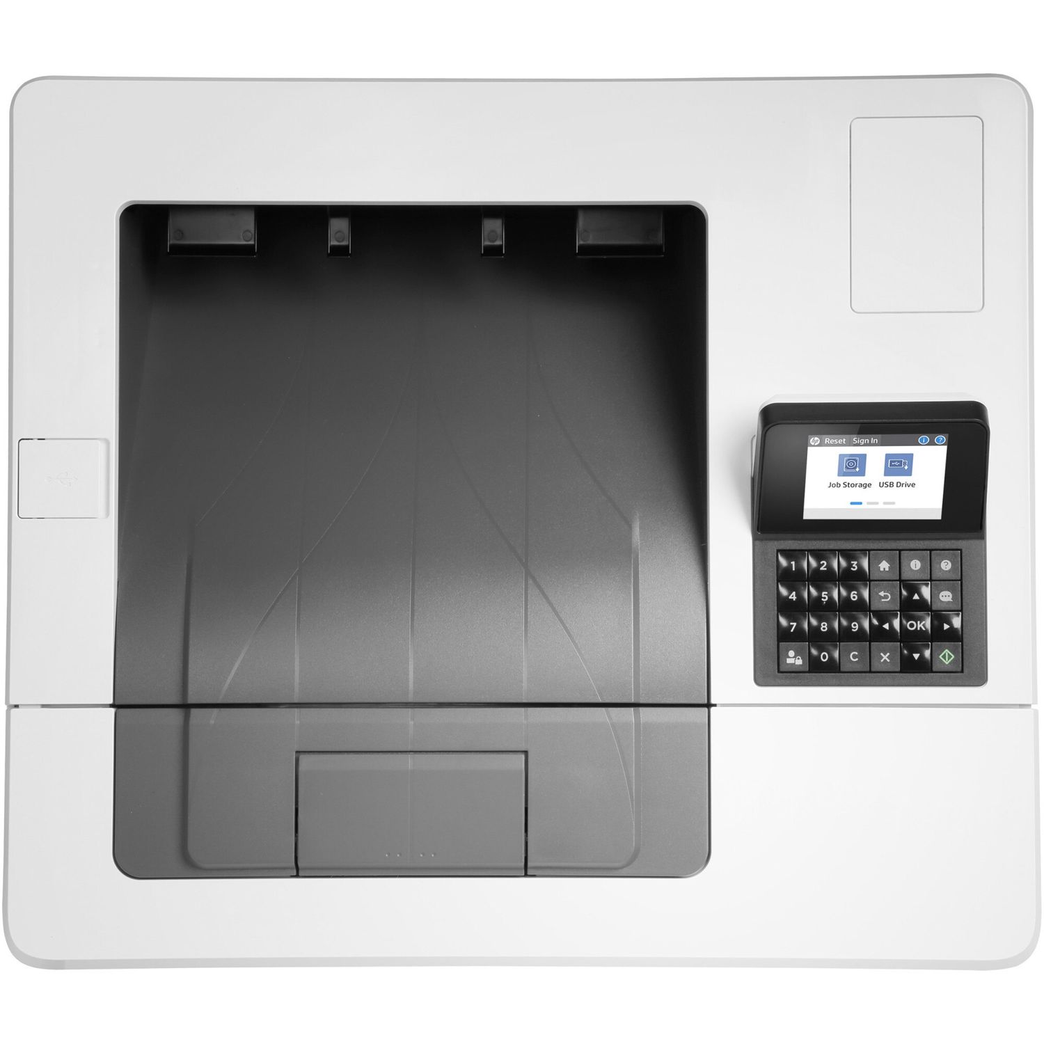 Imprimanta laser monocrom HP Laserjet Enterprise M507dn, Retea, Duplex, A4 fotografia produsului View 3 L