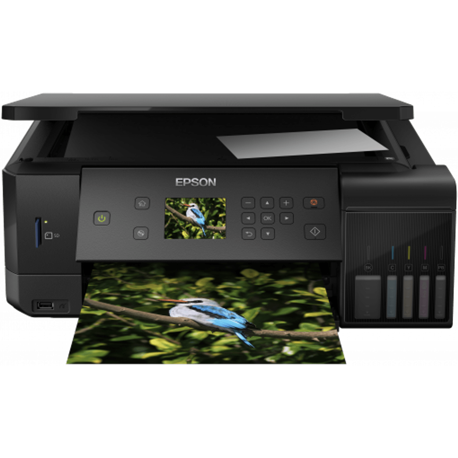 Multifunctional Inkjet color Epson L7160 CISS, Retea, Wireless, Duplex, A4 fotografia produsului