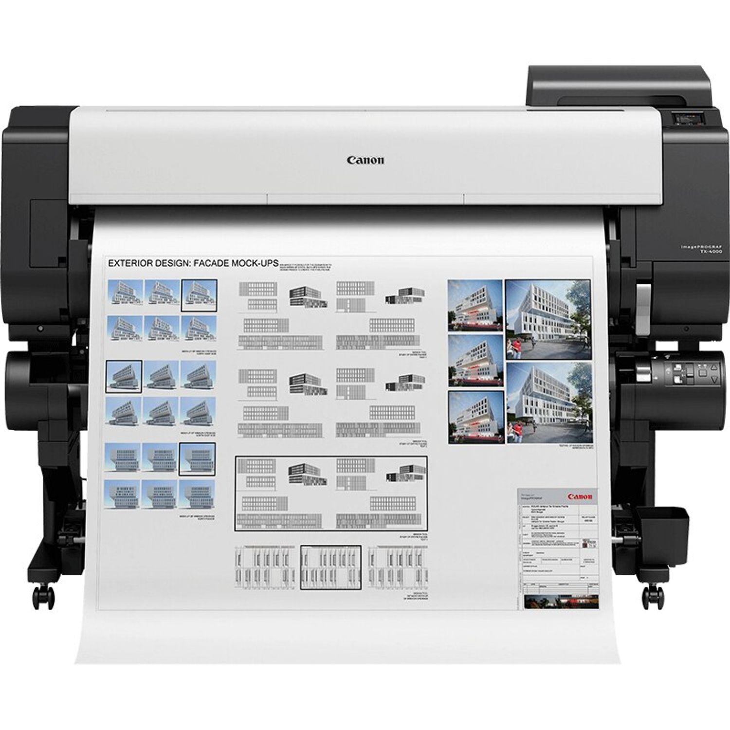Plotter Canon imagePROGRAF TX-4000, A0, Wireless fotografia produsului View 2 L