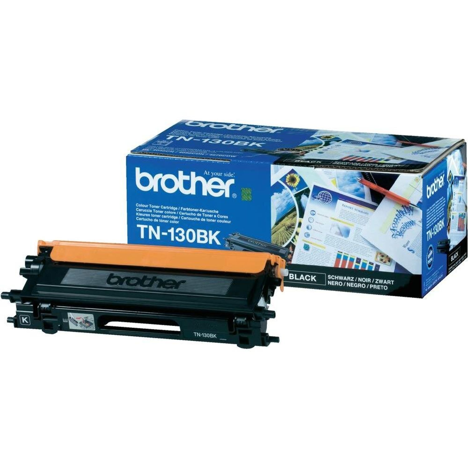 Toner Brother TN130BK Negru fotografia produsului