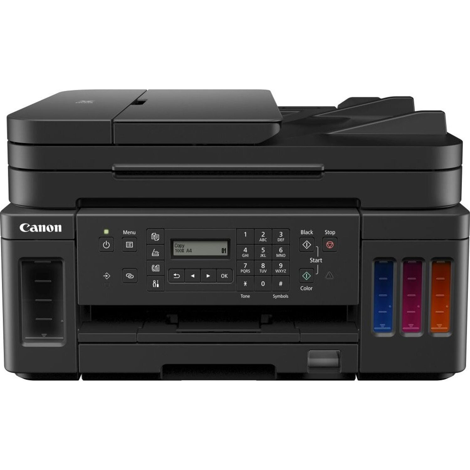 Multifunctional Inkjet CISS Canon PIXMA G7040, Retea, Wireless, A4 fotografia produsului